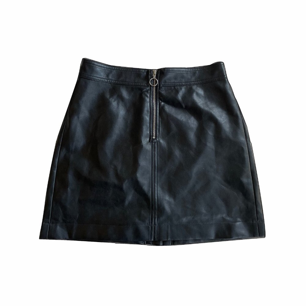 Wilfred Free Vegan Leather Roxanne skirt